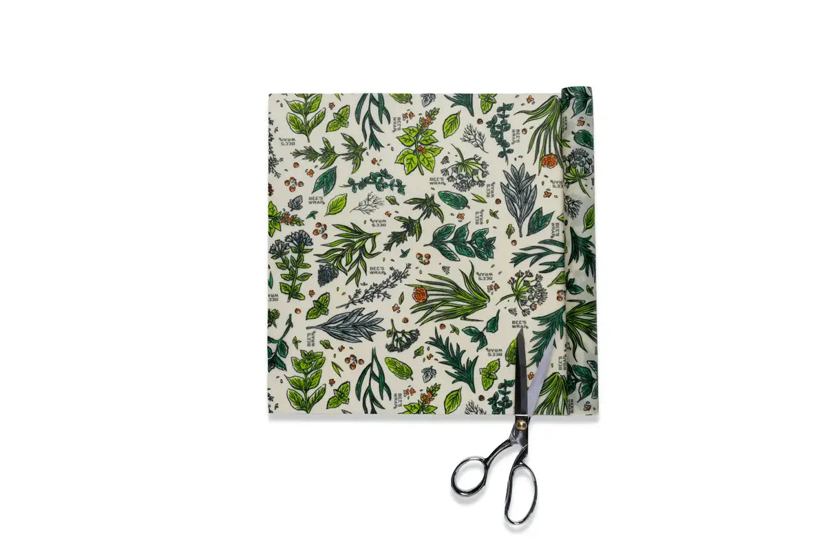 Bee’s Wrap Reusable Beeswax Food Wrap Roll – Herb Garden