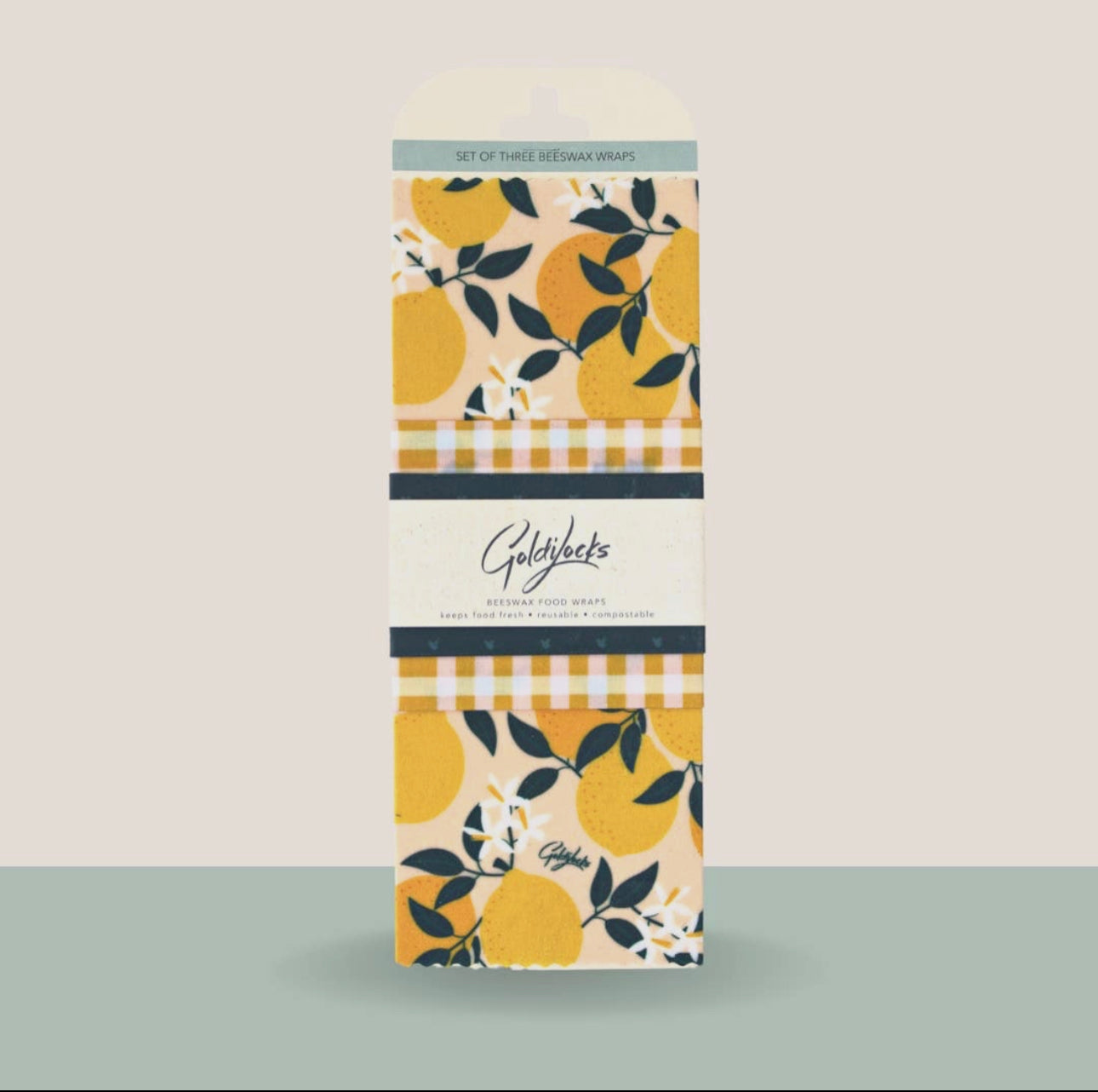 Beeswax Food Wraps -- Amalfi Lemons