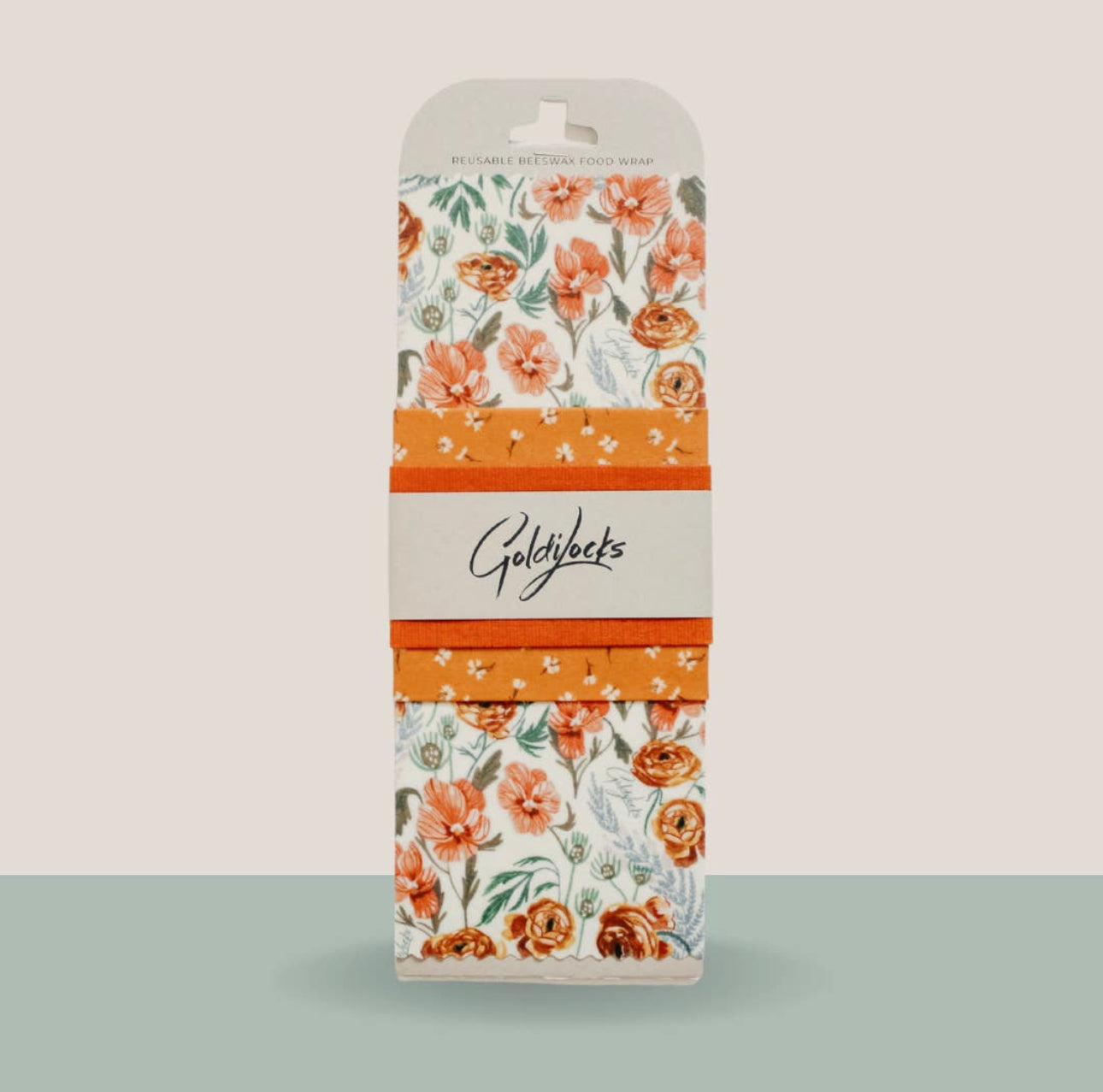 Beeswax Food Wraps -- Golden Floral