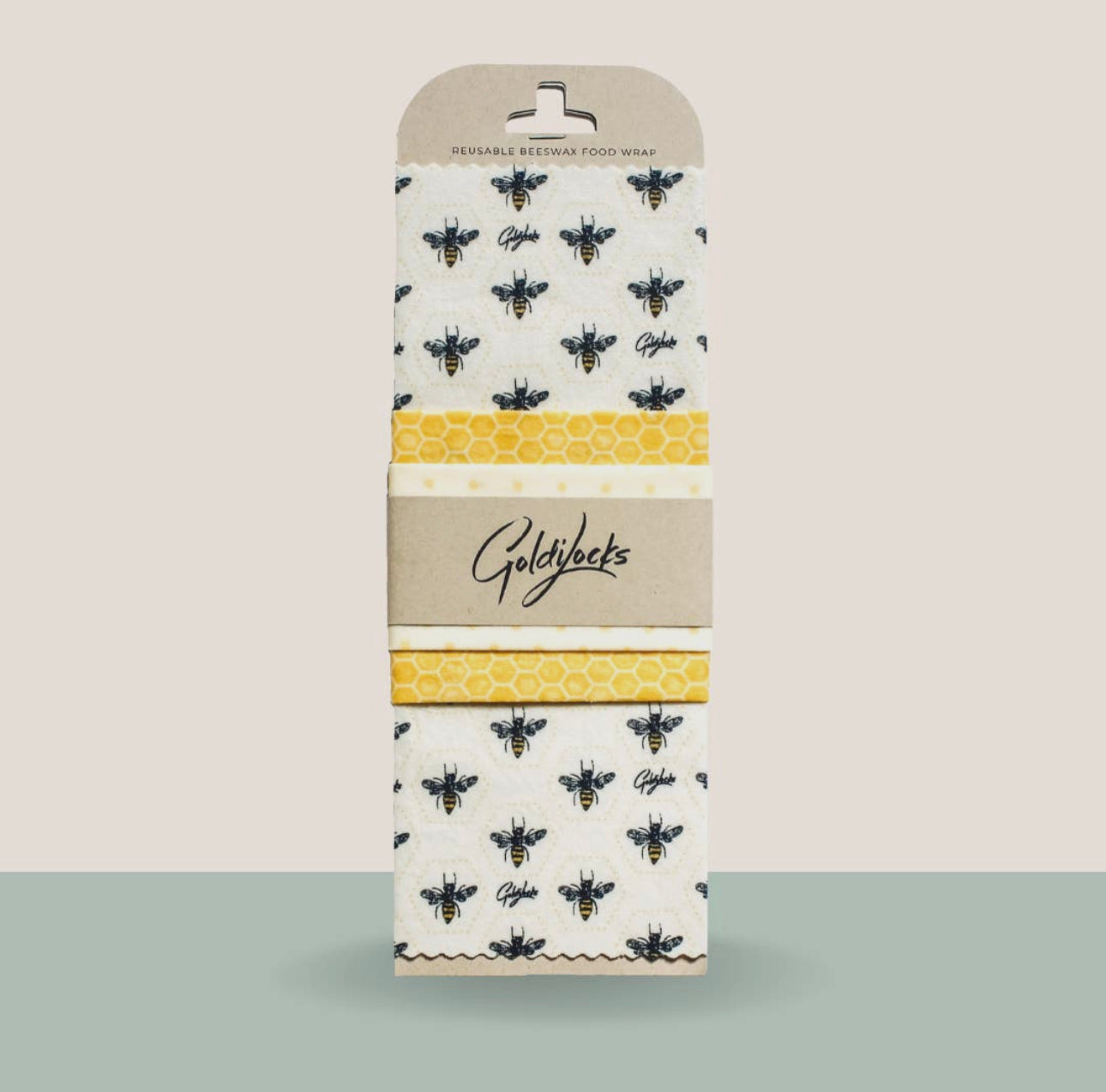 Beeswax Food Wraps -- Honey Bees