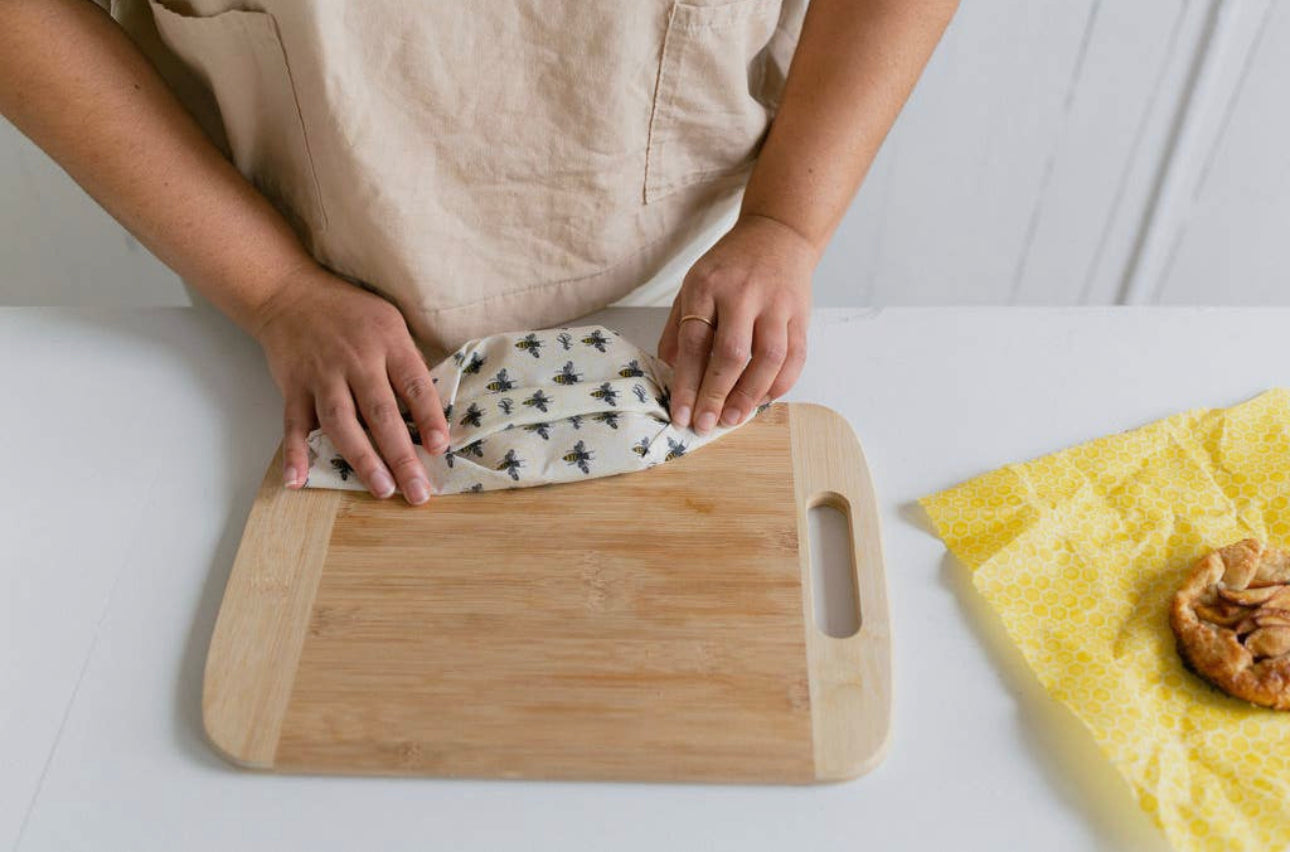 Beeswax Food Wraps -- Honey Bees