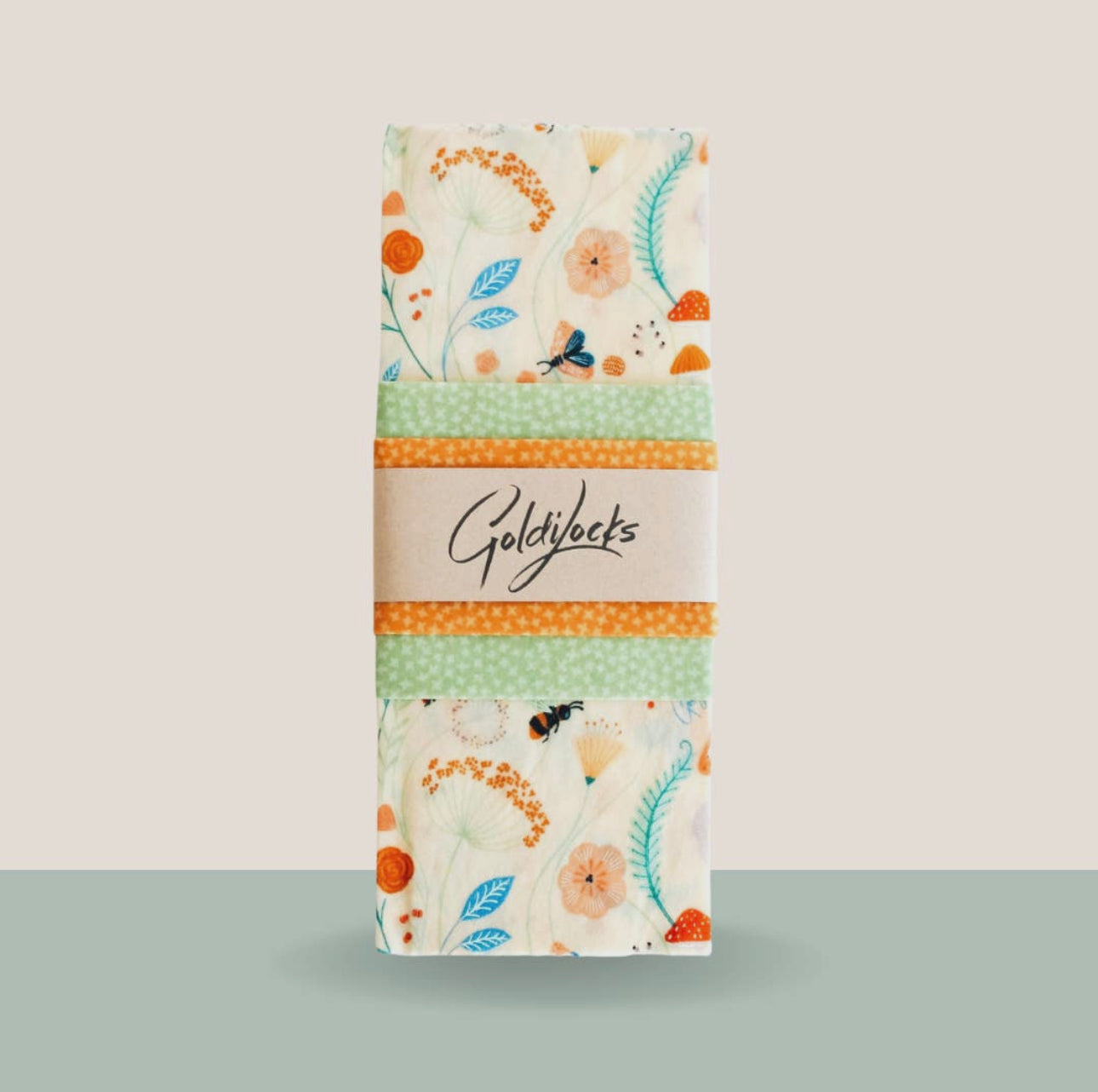 Beeswax Food Wraps -- Pollinators