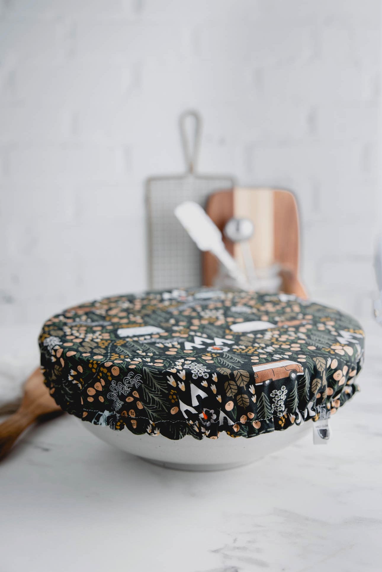 Reusable Bowl Covers--Forest Campers