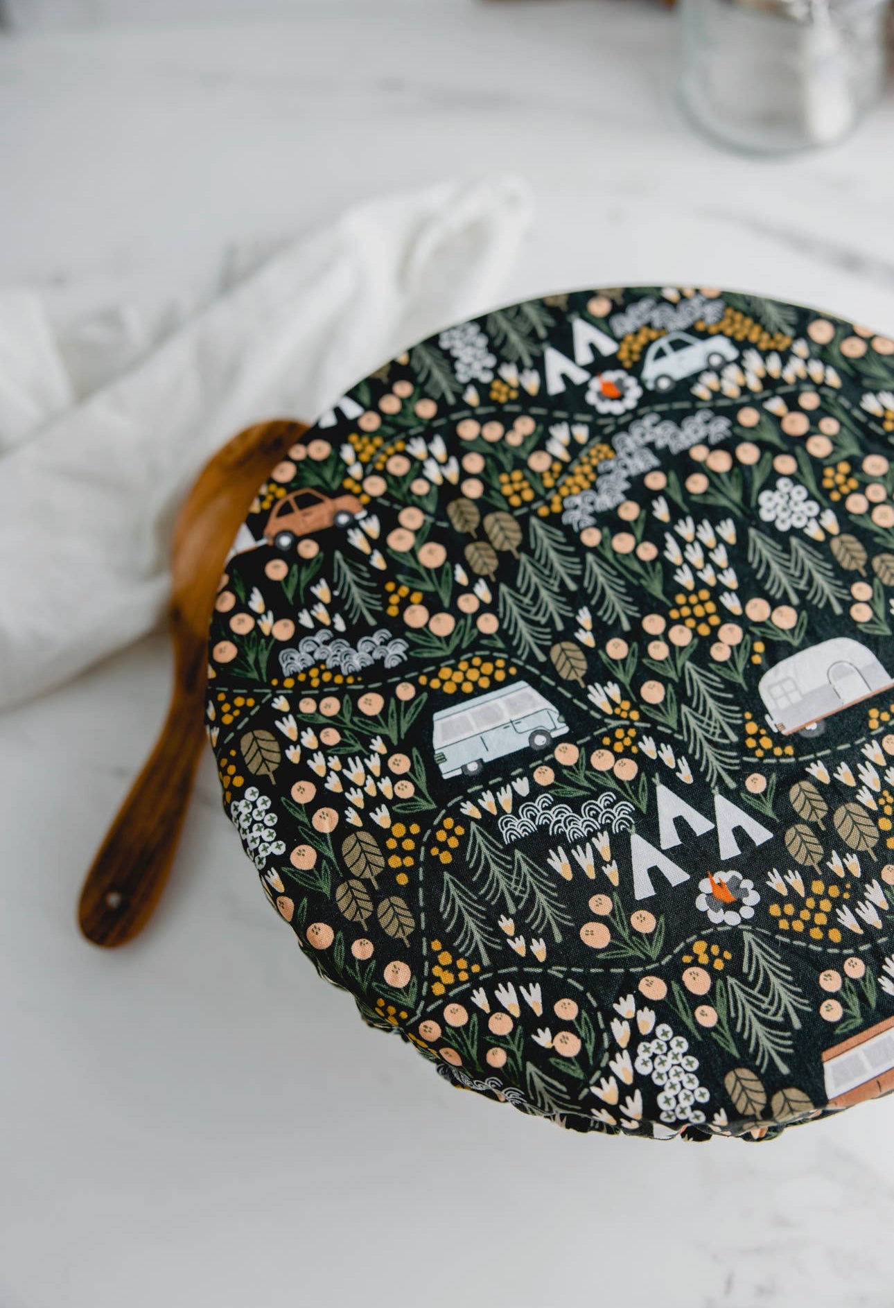 Reusable Bowl Covers--Forest Campers