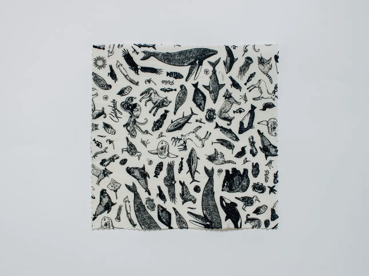 Medium Beeswax Food Wrap -- Species of Ucluelet