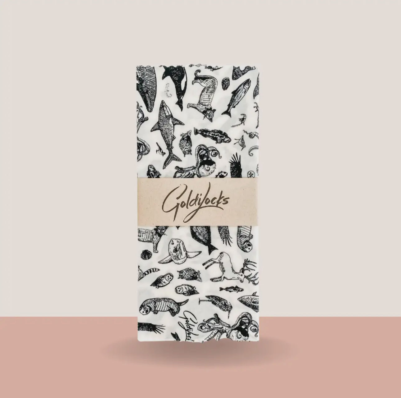 Medium Beeswax Food Wrap -- Species of Ucluelet
