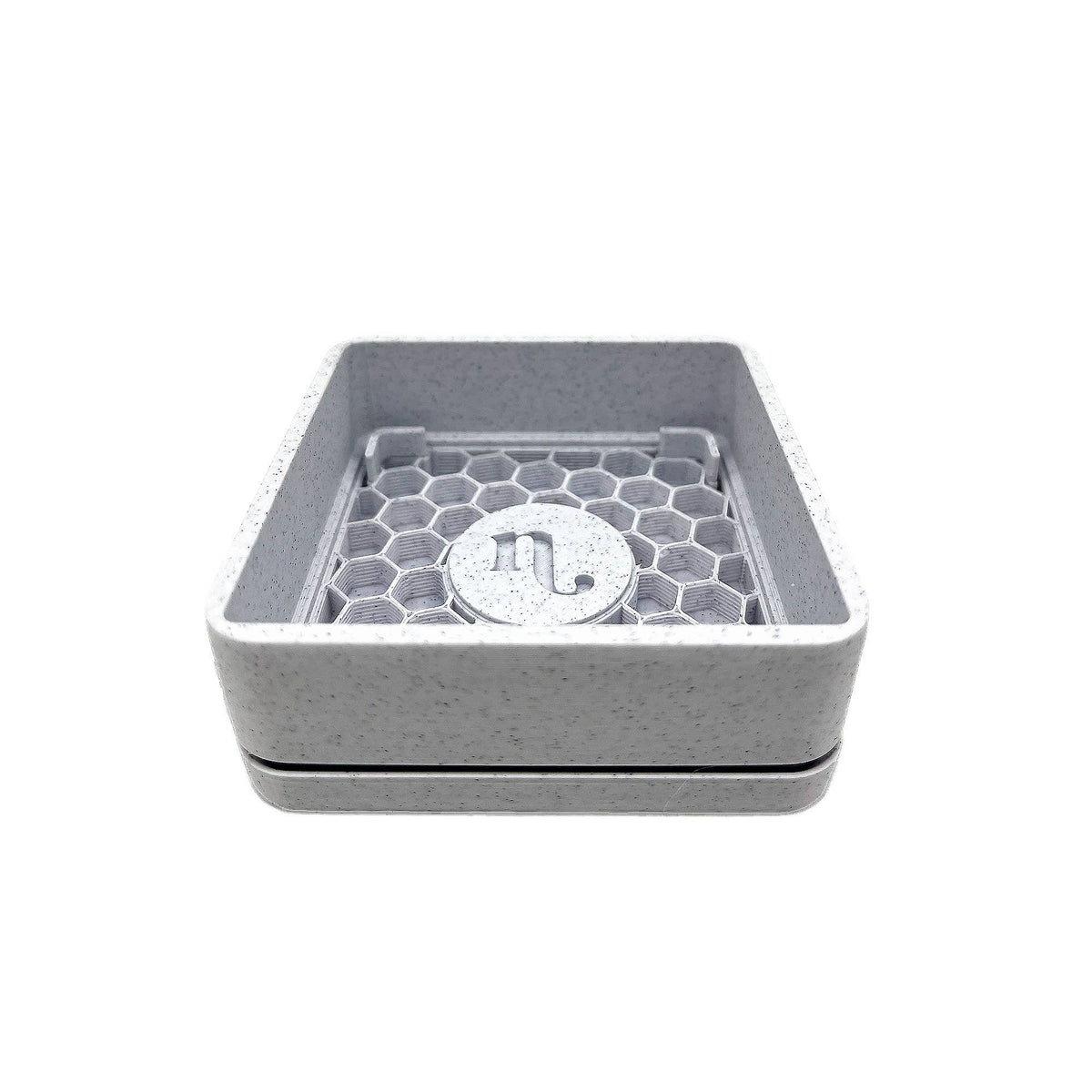 Eco-Friendly Soap Tray β Speckled White