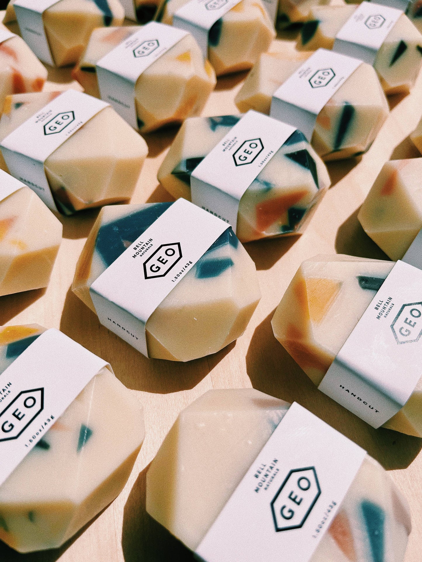 Terrazzo Mini Gem Bar Soap - White/Natural