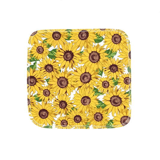 Reusable Paper Towels--24 count--Sunflowers--Porter Lee's