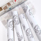Reusable Paper Towels--24 count--Barbiecore Christmas--Porter Lee's