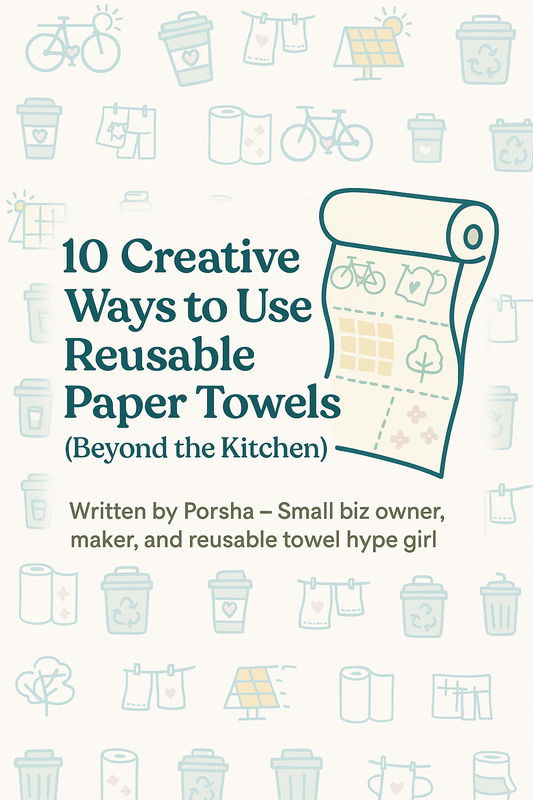 10 Creative Ways to Use Reusable Paper Towels Beyond the Kitchen