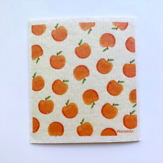 Swedish Dish Cloth -- Clementines