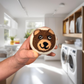 Organic Wool Dryer Balls--Buddy The Bear