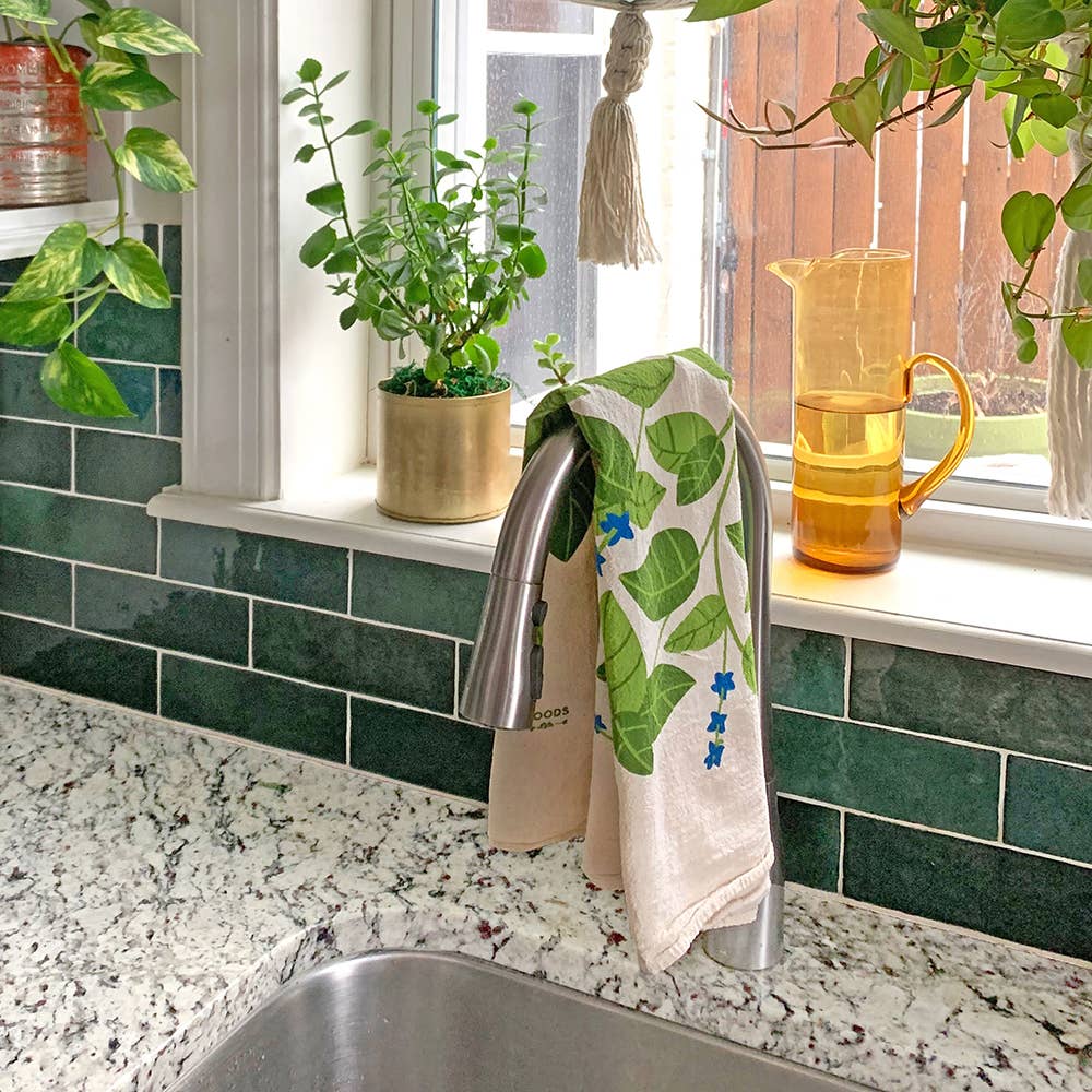 Tomato Basil – Cotton Dish Towel Set (Set of 2)