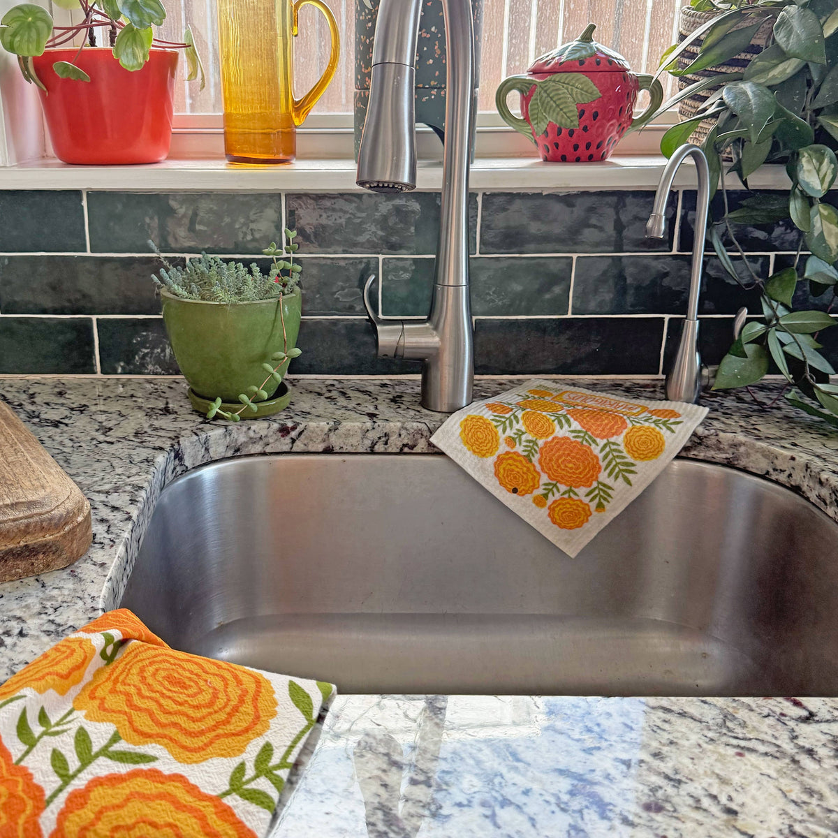 Mari Berry – Cotton Dish Towel Set (Set of 2)