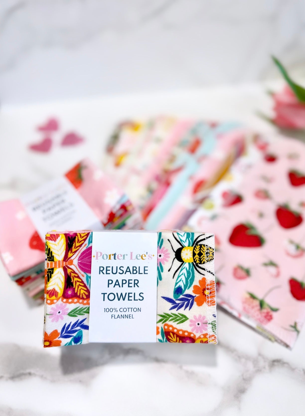Reusable Paper Towels--Love Day Variety Set