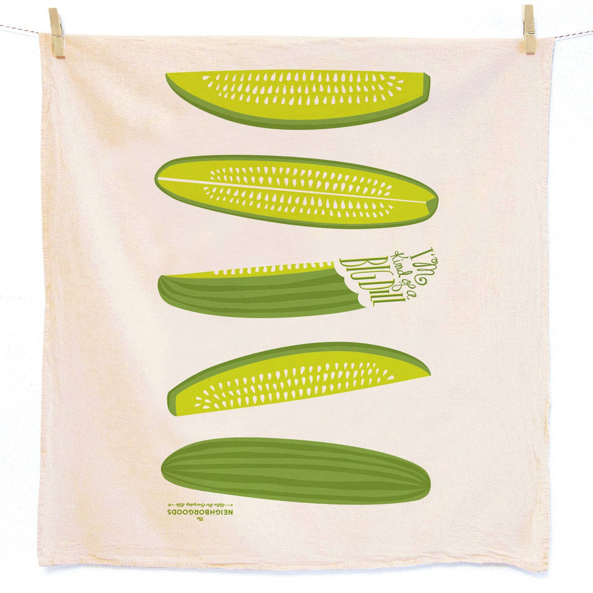 Pickled Please – Cotton Dish Towel Set (Set of 2)