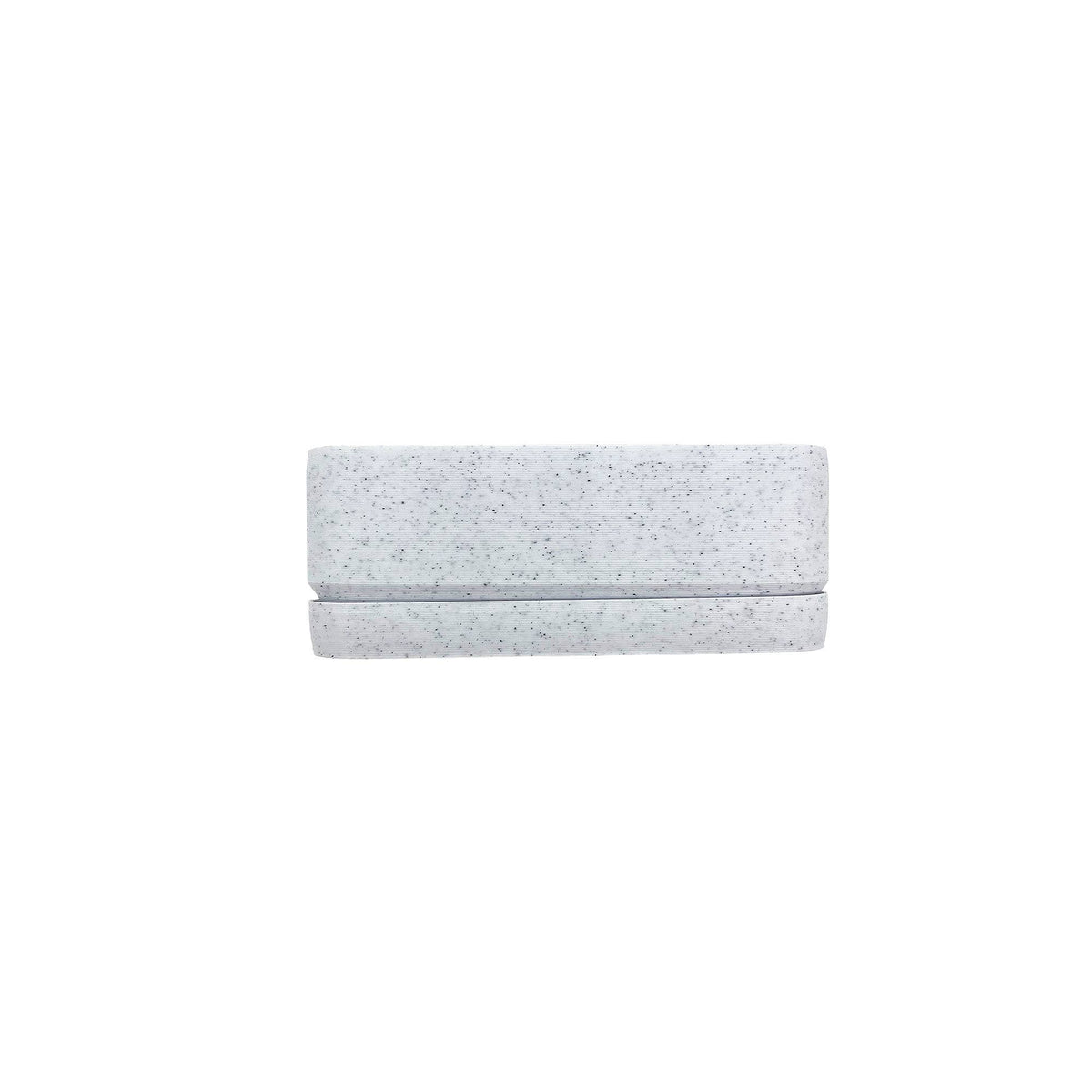 Eco-Friendly Soap Tray – Speckled White