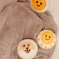 Organic Wool Dryer Balls--Betty Blue Wrapped Daisy