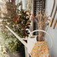 Reusable Paper Towels--Retro Golden Florals