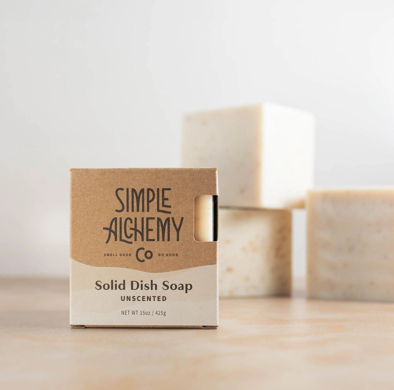 Solid Dish Soap - Unscented