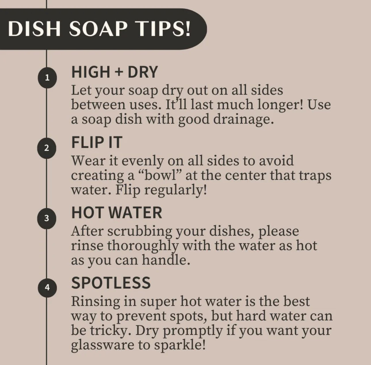 Solid Dish Soap - Lavender