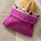 Reusable Beeswax Lined Bread Bag