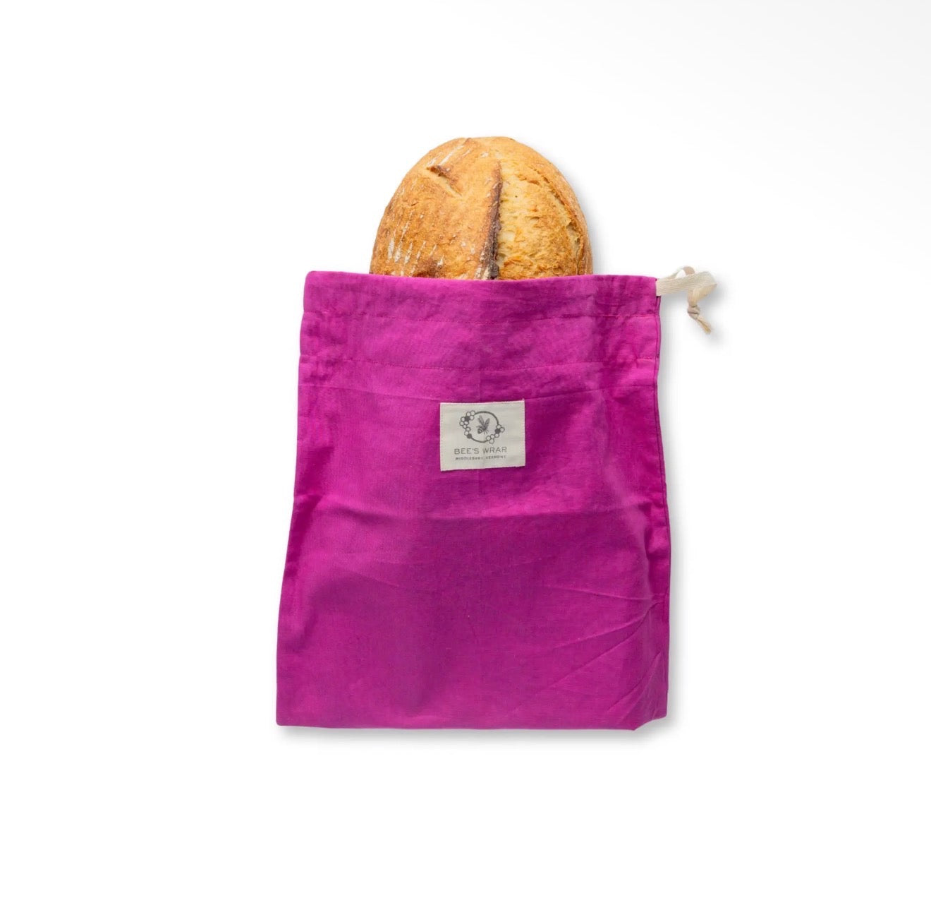 Reusable Beeswax Lined Bread Bag