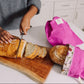 Reusable Beeswax Lined Bread Bag