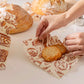 Reusable Beeswax Food Wraps 3 Pack - Bakery Lane