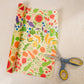 Reusable Beeswax Food Wrap Roll -- Garden Party
