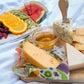 Reusable Beeswax Food Wrap Roll -- Garden Party