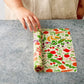 Reusable Beeswax Food Wrap Roll -- Garden Party