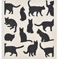 Swedish Dish Cloth -- Cool Cats