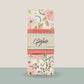 Beeswax Food Wraps -- Pink Floral