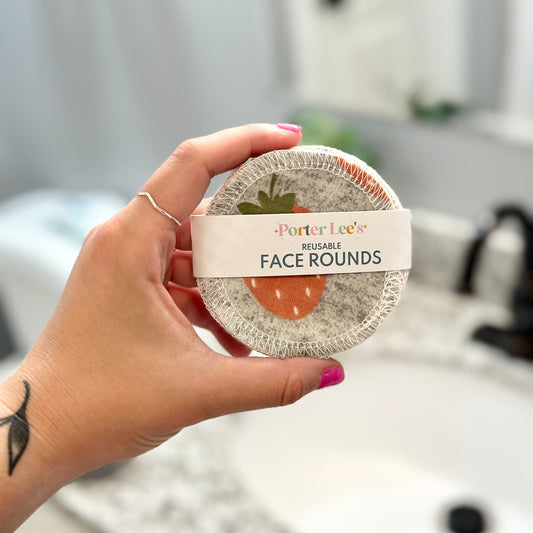 Reusable Face Rounds--Surprise Prints