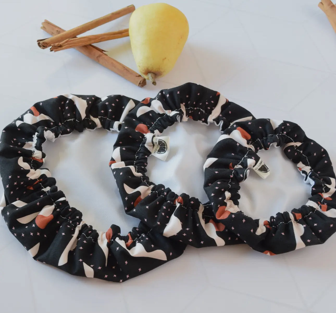 Organic Reusable Bowl Covers--Clouds