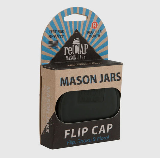 Flip Cap Mason Jar Lid
