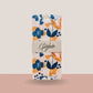 Medium Beeswax Food Wrap -- Amber Blueberry