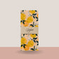 Medium Beeswax Food Wrap -- Amalfi Lemons