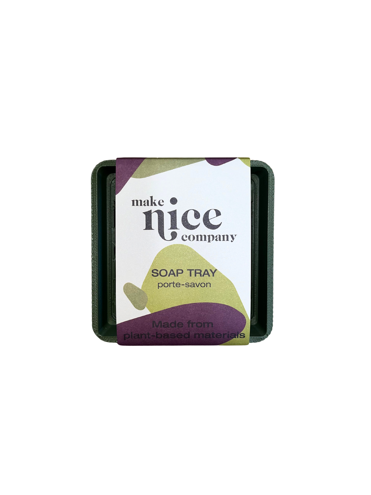 Eco-Friendly Soap Tray – Evergreen