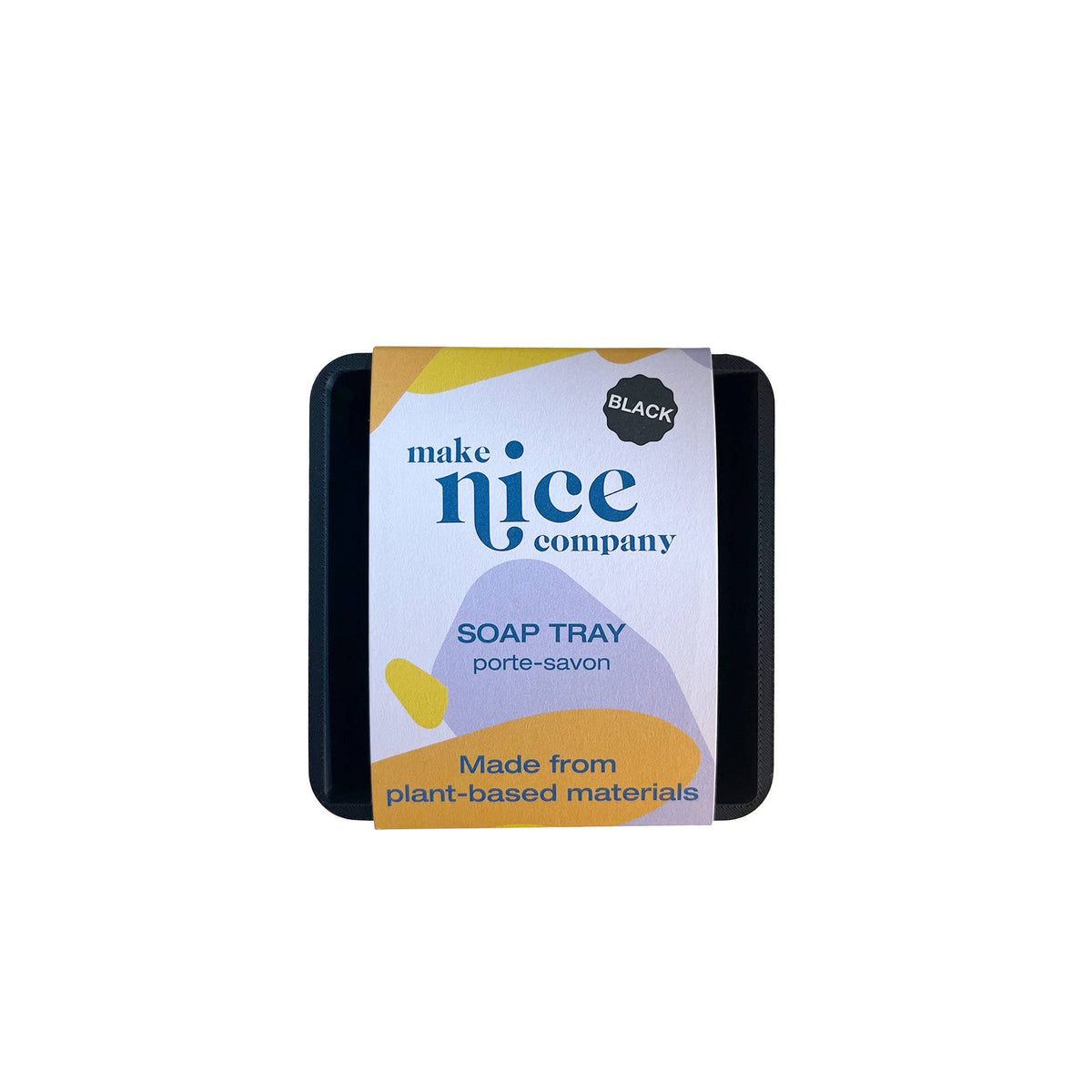Eco-Friendly Soap Tray – Black