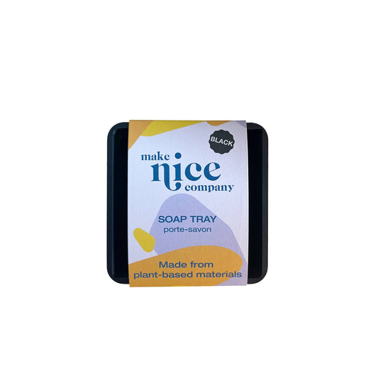 Eco-Friendly Soap Tray – Black