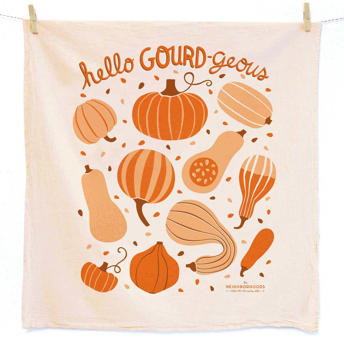 Fall Feast – Cotton Dish Towel Set (Set of 2)