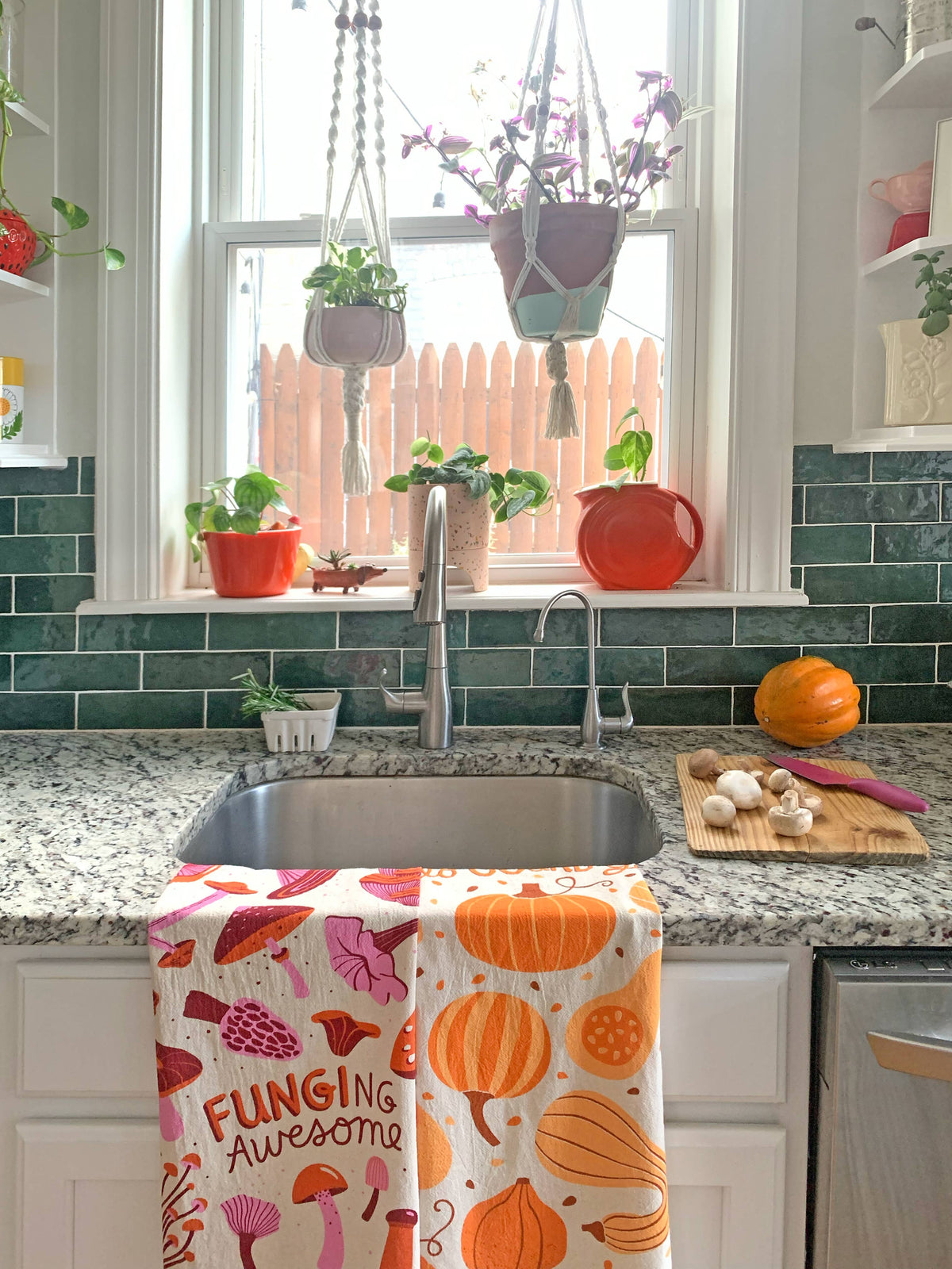 Fall Feast – Cotton Dish Towel Set (Set of 2)