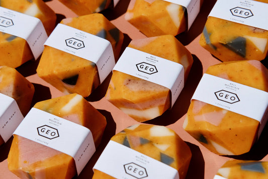 Terrazzo Mini Gem Bar Soap - Golden