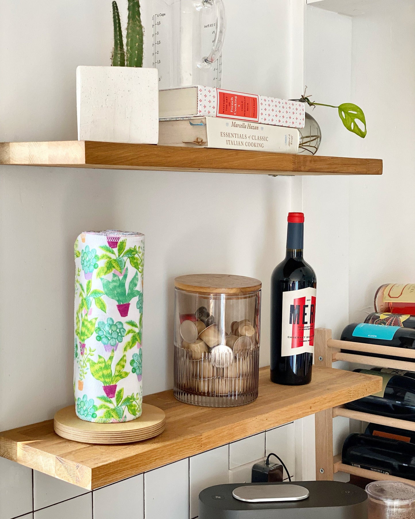 Reusable Paper Towels--24 count--Garden Sonnet--Porter Lee's