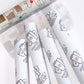 Reusable Paper Towels--24 count--Farmers Market--Porter Lee's