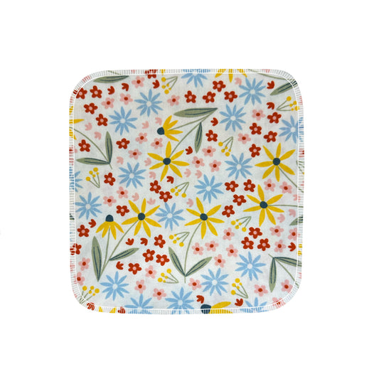 Reusable Paper Towels--24 count--Springtime Daisies--Porter Lee's