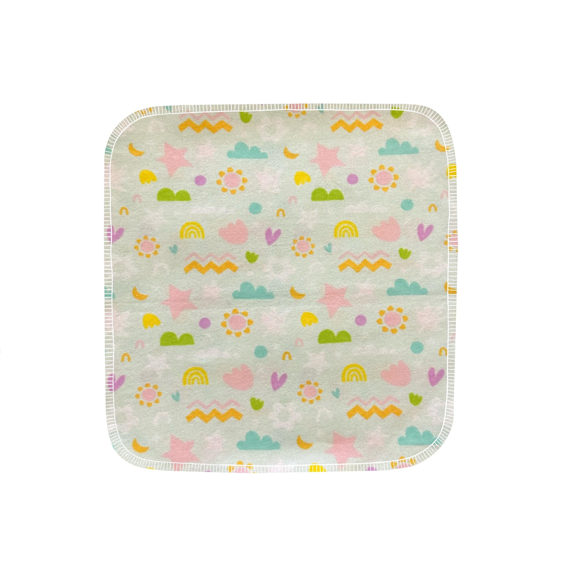 Reusable Paper Towels--24 count--Happy Doodles--Porter Lee's